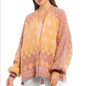 Free People Winter Wonderland Relaxed Cardigan